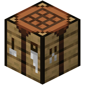 minecraft crafting table block